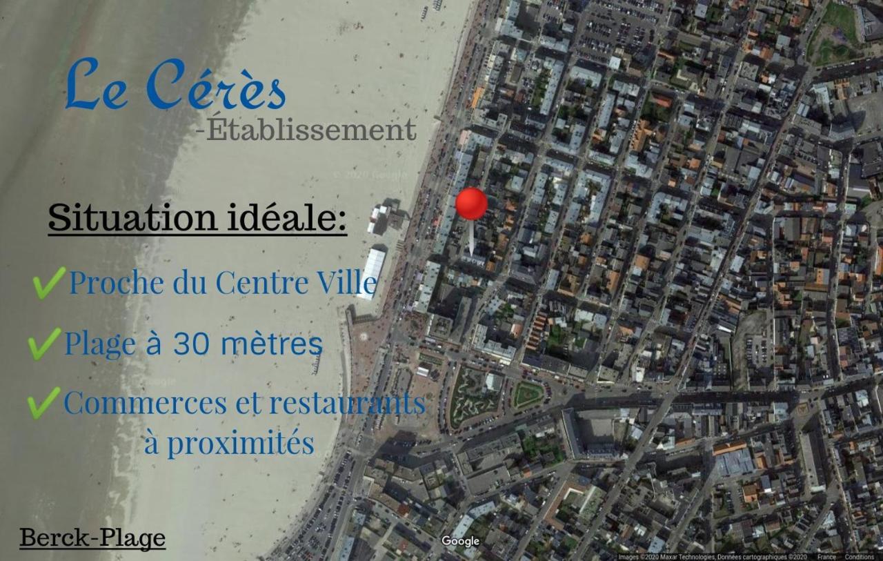 A 30 M De La - Balcon - Proche Centre - Wifi -le Ceres 3 Apartment Berck